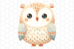 Cute Watercolor Owl Clipart Owl PNG Design