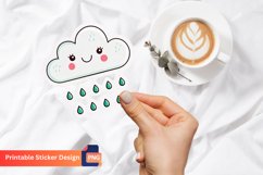 Cute weather kawaii Sticker Product Image 1