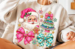 Cute Whimsical Christmas Santa PNG Product Image 3