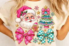 Cute Whimsical Christmas Santa PNG Product Image 4
