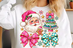 Cute Whimsical Christmas Santa PNG Product Image 5