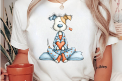 cute-whimsical valentine fluffy dogs Product Image 2