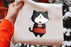 Cute Winter Angel Clipart Sublimation Product Image 2