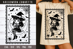 Cute Witch clipart Halloween Coquette