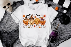 Cute Witchy Fall Dessert Treats PNG Sublimation Design Art Product Image 2