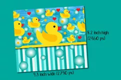 rubber ducky skinny tumbler wrap sublimation design