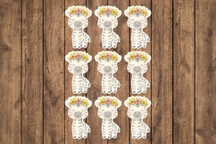 Cute Zebra Printable Stickers - PNG Sticker Sheet