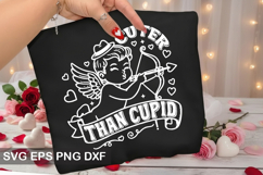 Cuter Than Cupid - Retro Valentine Design Product Image 1