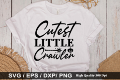 Cutest little crawler - Halloween SVG Design Product Image 1
