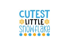 Cuttest Little Snowflake Product Image 1