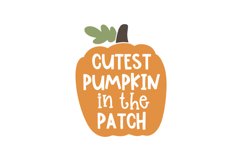 Cutest Pumpkin In The Patch Product Image 1