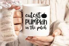 Cutest Pumpkin In The Patch SVG Product Image 2
