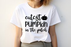Cutest Pumpkin In The Patch SVG Product Image 3