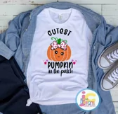Cutest Pumpkin in the Patch SVG, girl Thanksgiving Fall Cut Product Image 2