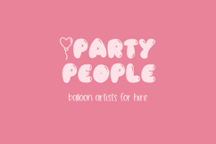 Cutesy Bubbles Display Font Product Image 7