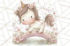 Princess and Unicorn Clip Art PNG Magical Mini World Product Image 4