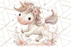 Princess and Unicorn Clip Art PNG Magical Mini World Product Image 5