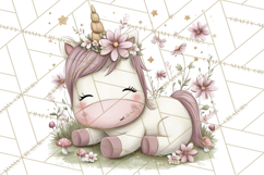 Princess and Unicorn Clip Art PNG Magical Mini World Product Image 2