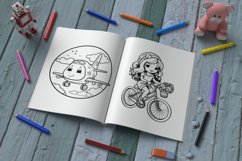 Coloring Page For Kids Cute Transport Product Image 4