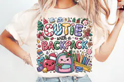 Cutie With A Backpack Sublimation Png Product Image 2
