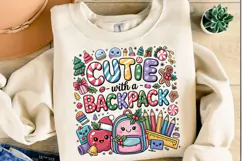 Cutie With A Backpack Sublimation Png Product Image 3
