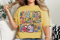 Cutie With A Backpack Sublimation Png Product Image 5