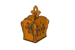 Cutlery storage box laser cutting file Product Image 3