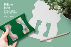 Cuttable Pillow Box with Window n Ribbon for Small Gifts SVG