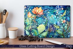 Glass Cutting Board Design | Underwater PNG Product Image 1