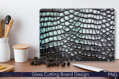 Leather Cutting Board Design | Grey Color Product Image 1