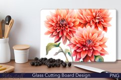 Glass Cutting Board Design | Colorful Spring Product Image 1