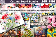 Flowers Cutting Board | Kitchen Cutting Board Product Image 2