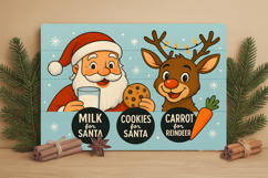 Christmas Kitchen Set, cutting board, Christmas towel, mug Product Image 7