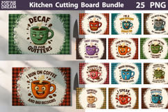Funny Cutting Board | Coffee Quote Cutting Board Product Image 1