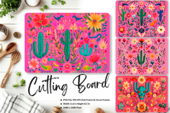Cactus Cutting Board Kitchen Chopping Board Succulent_38 Product Image 1