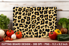 Leopard Print Cutting Board | Cutting Board Png Product Image 1