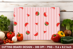 Watermelon Stripe Cutting Board | Cutting Board Png Product Image 1