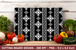 Snowflake Pattern Cutting Board | Cutting Board Png Product Image 1