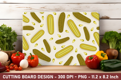 Pickle Pattern Cutting Board | Cutting Board Png Product Image 1