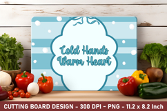 Winter Quote Cutting Board | Cutting Board Png Product Image 1