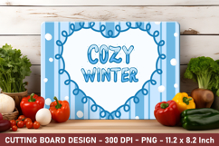 Cozy Winter Cutting Board | Cutting Board Png Product Image 1