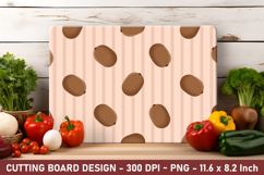 Kiwi Stripe Cutting Board | Cutting Board Png Product Image 1