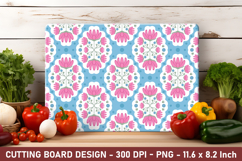 Folk Floral Cutting Board | Cutting Board Png Product Image 1