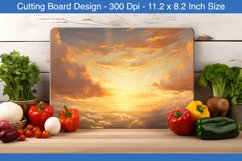 Scene Painting cutting board design | Cutting board png Product Image 1