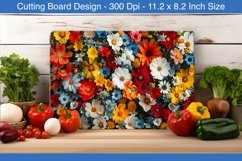 Flower cutting board design | Cutting board png Product Image 1