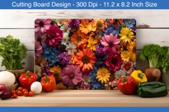 Flower cutting board design | Cutting board png Product Image 1