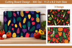 Vegetables Cutting Board Design | Cutting Board png Product Image 1