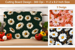 Daisy Flower Cutting Board | Cutting Board png Product Image 1