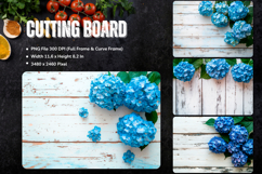 Flower Cutting Board Kitchen Chopping Board Sublimation_155 Product Image 1
