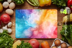 Rainbow Smoke Cutting Board Design - 04 Variations Product Image 1